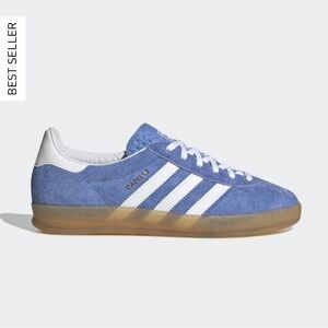 Adidas Gazelle Blue Fusion / Cloud White / Gold Metallic